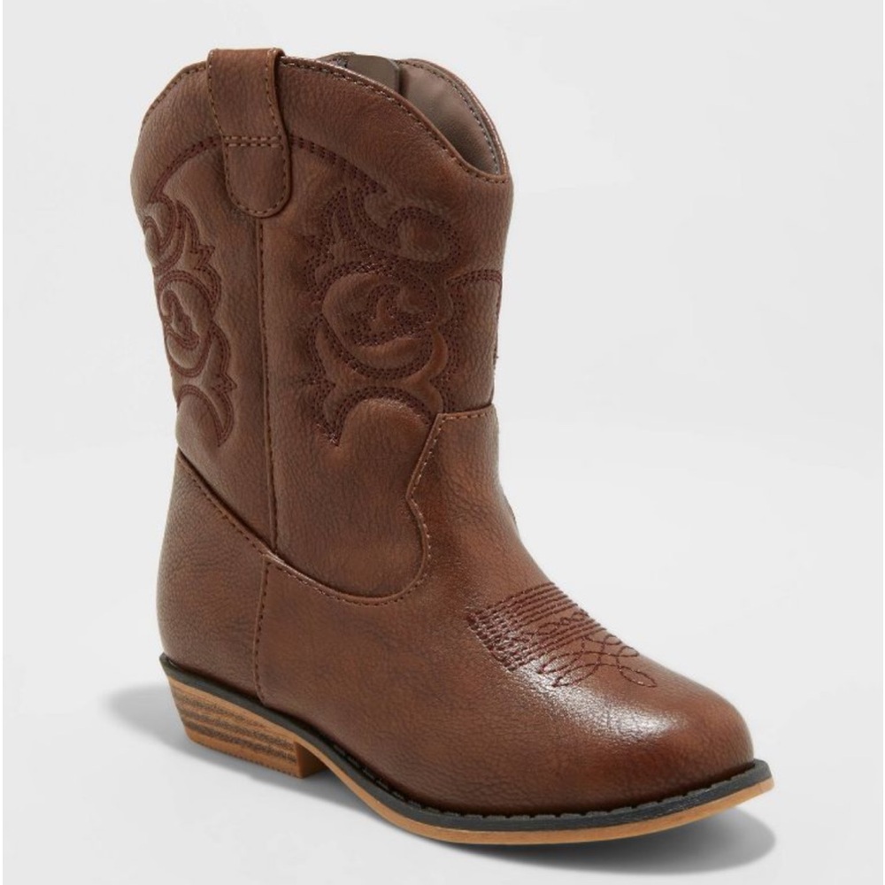 Cat & Jack Brown Kids Boots